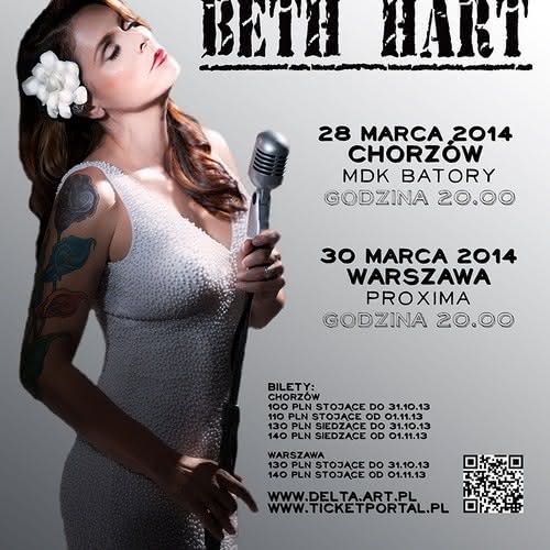 Beth Hart - wygraj bilet na koncert!