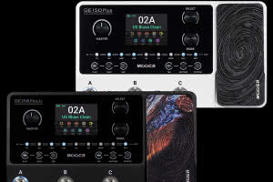 Mooer prezentuje nowe multiefekty: GE150 Max i GE150 Plus