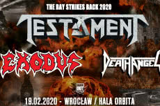 Testament, Exodus i Death Angel w Polsce!
