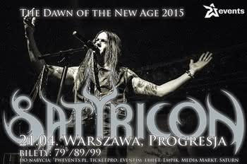 Satyricon na koncercie w Polsce