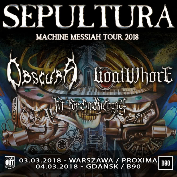 Sepultura i Obscura w Polsce