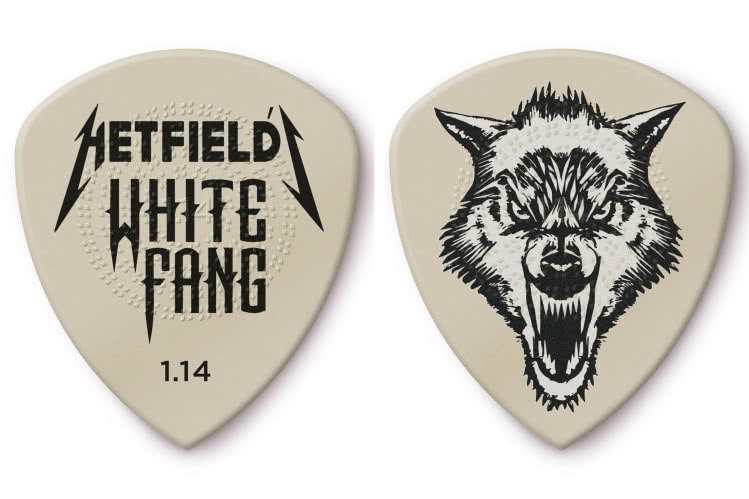 Nowe kostki Dunlop Hetfield's White Fang Custom Flow