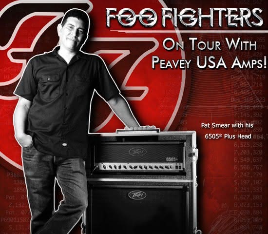 Gitarzysta Foo Fighters wybrał Peavey'a 