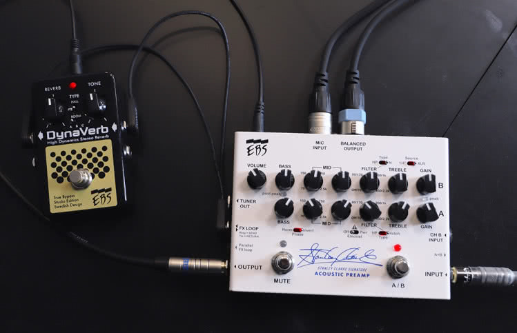 EBS Stanley Clarke Signature Acoustic Preamp