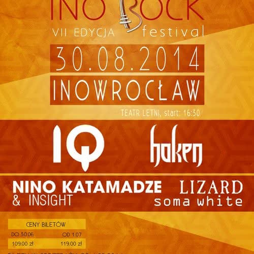 Ino-Rock Festival 2014 już za miesiąc!