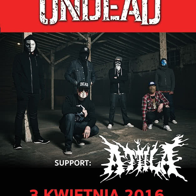 Hollywood Undead na klubowym koncercie w Polsce