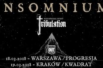 Insomnium i Tribulation na dwóch koncertach w Polsce