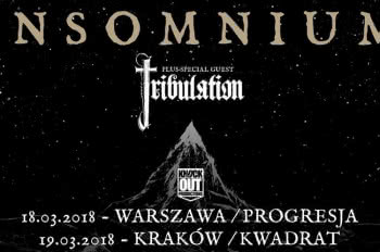 Insomnium i Tribulation na dwóch koncertach w Polsce