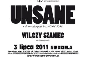 Już w niedzielę Unsane zagra we Wrocławiu