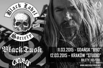 Black Tusk i Crobot supportami Black Label Society