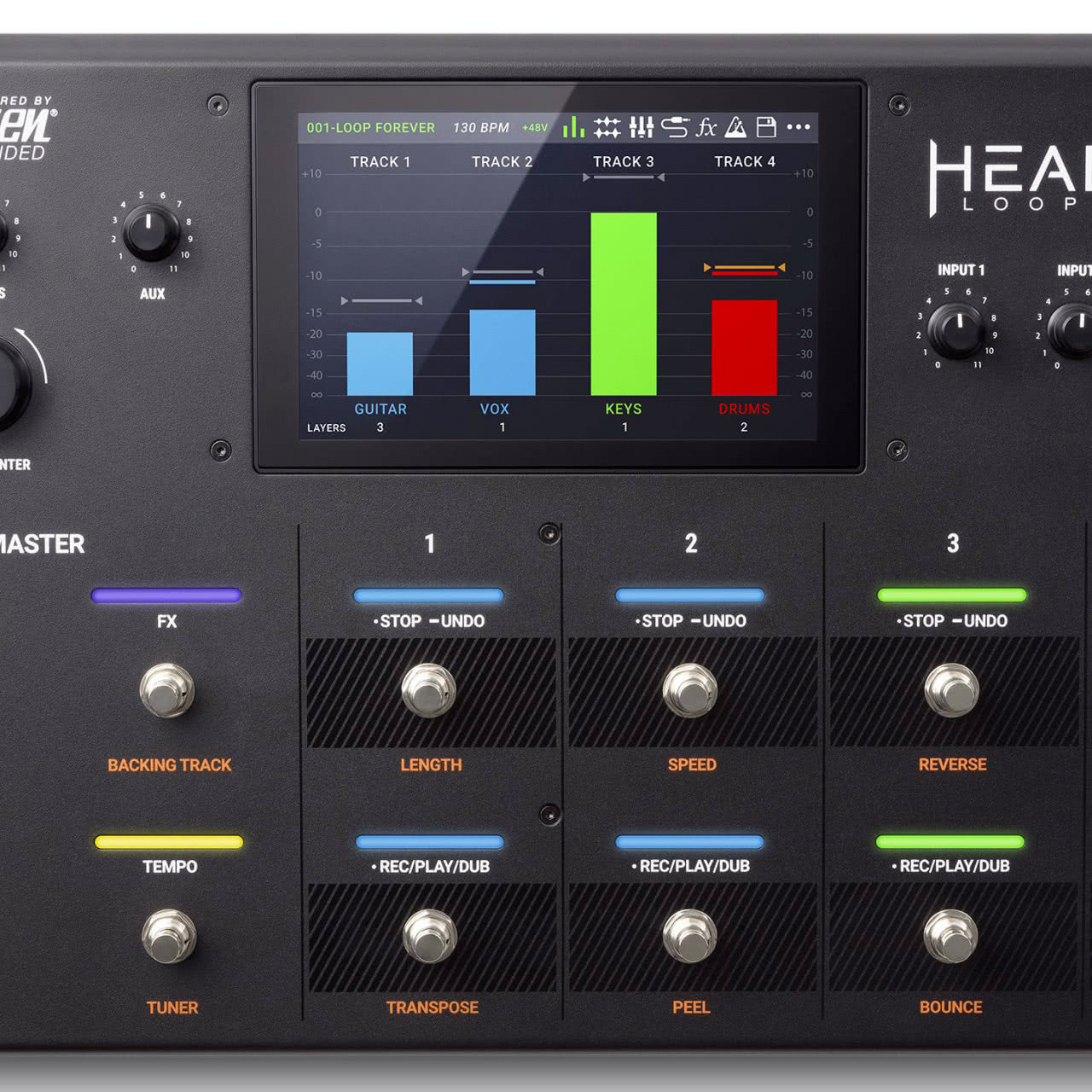 【高性能ルーパー】HEADRUSH Looperboard Headrush Looperboard Looper effect pedal