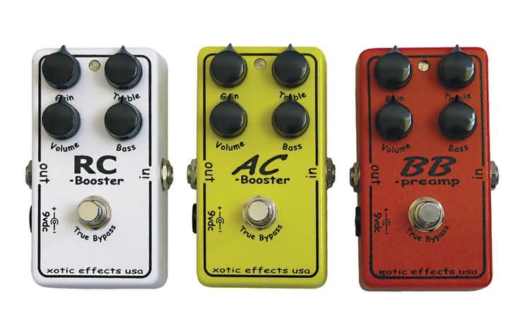 布袋寅泰　Xotic Effects BB Preamp ギターエフェクター 布袋寅泰ギターサウンドの肝は B.Bプリアンプとカチ止めだ