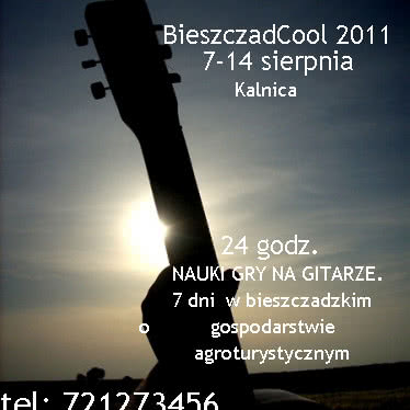 II Warsztaty Gitarowe Bieszczadcool 2011