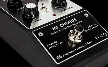 Nowe, analogowe efekty MOOG - MF Chorus i Flange 