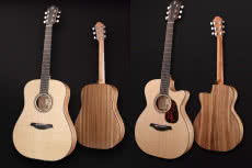 Nowe modele Furch Guitars Blue z drewna zebrano