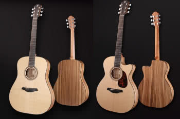 Nowe modele Furch Guitars Blue z drewna zebrano