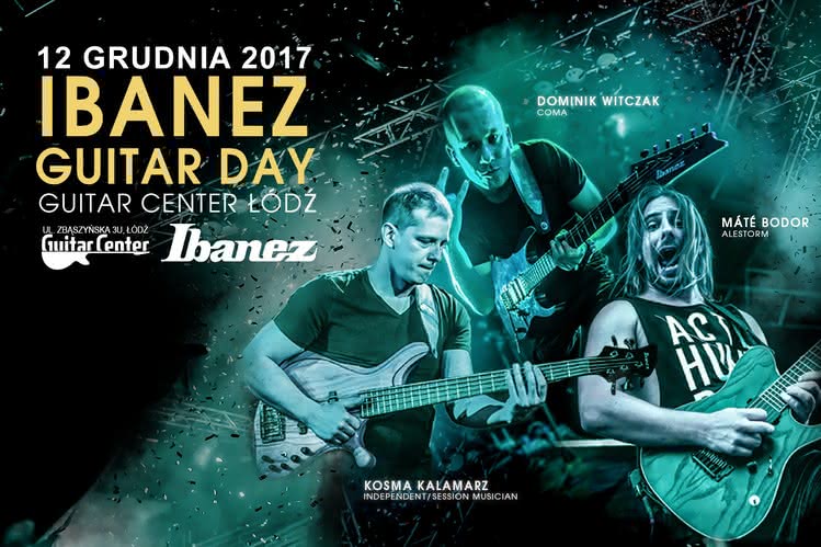 Ibanez Guitar Day w Guitar Center w Łodzi