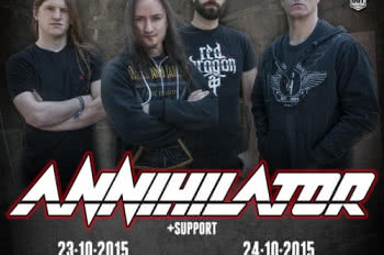 Annihilator w Polsce na dwóch koncertach