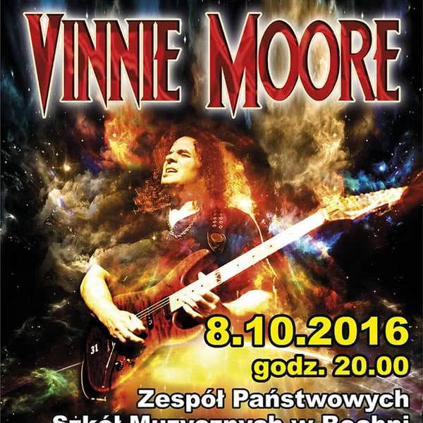 Vinnie Moore na koncercie w Polsce
