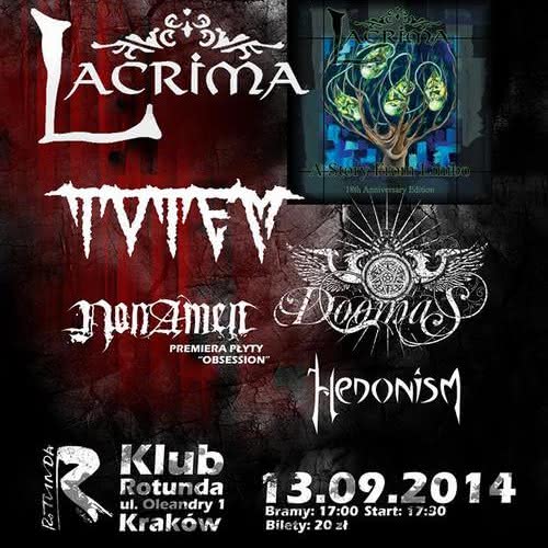 Doom over Kraków: 18 urodziny Lacrimy