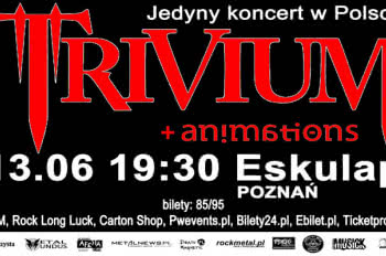 Konkurs: wygraj bilet na koncert Trivium