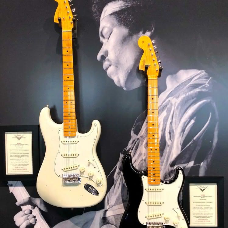 Fender Custom Shop prezentuje modele Jimi Hendrix Voodoo Child Strat