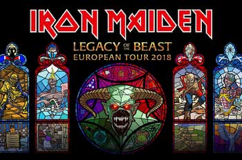 Dwa koncerty Iron Maiden już za miesiąc