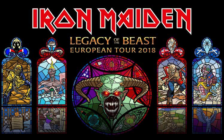 Dwa koncerty Iron Maiden już za miesiąc