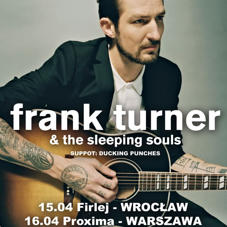 Frank Turner już w piątek w Polsce