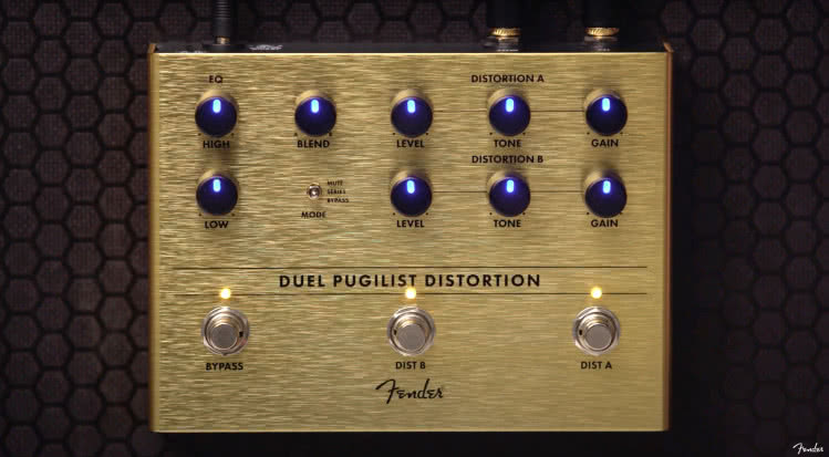 Duel Pugilist Distortion - nowy efekt marki Fender