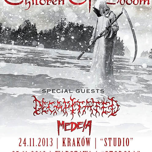 Koncerty Children of Bodom już za kilka dni