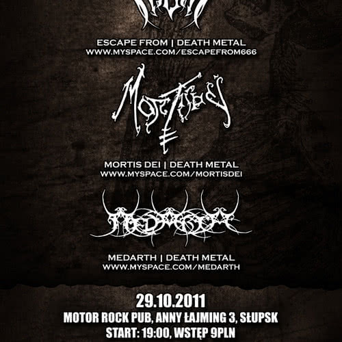 Deathmetalowa sobota w Słupsku