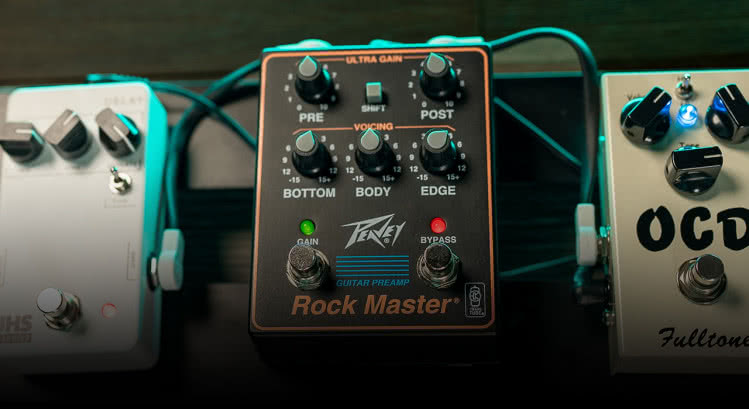 Peavey Rock Master Preamp Pedal – powrót legendarnego Ultra Gain