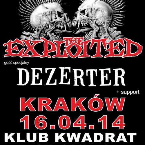 The Exploited na koncercie w Krakowie