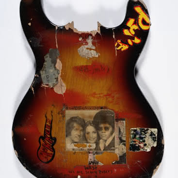 Pamiętne gitary Kurta Cobaina