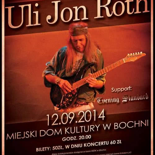 Uli Jon Roth we wrześniu w Polsce