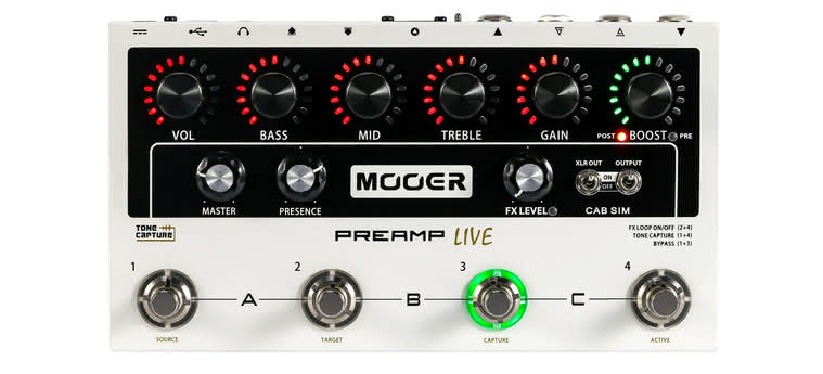 MOOER - Preamp LIVE