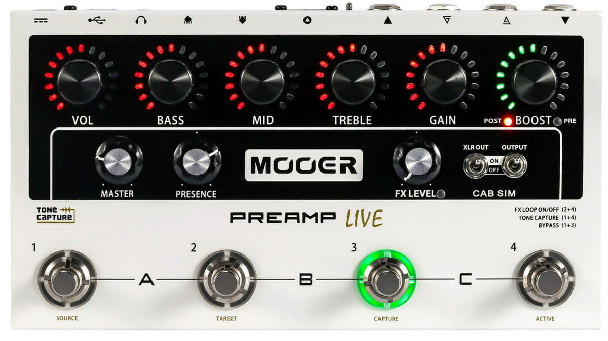 MOOER Preamp LIVE | Efekty