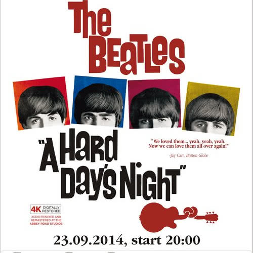 A Hard Day‘s Night, czyli Beatlesi w Multikinie