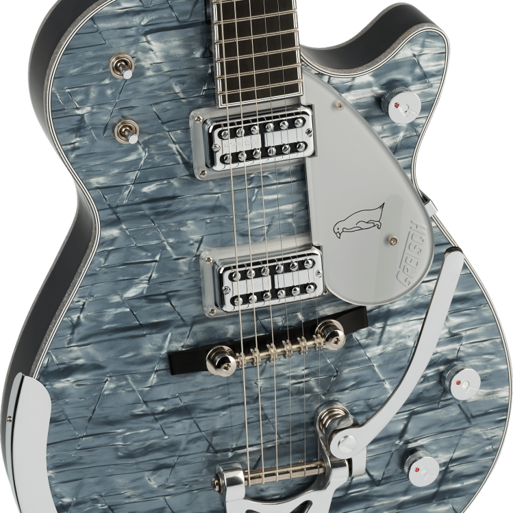 Gretsch G6134T-58 Limited Edition Penguin – klasyka w wykończeniu Light Blue Pearl