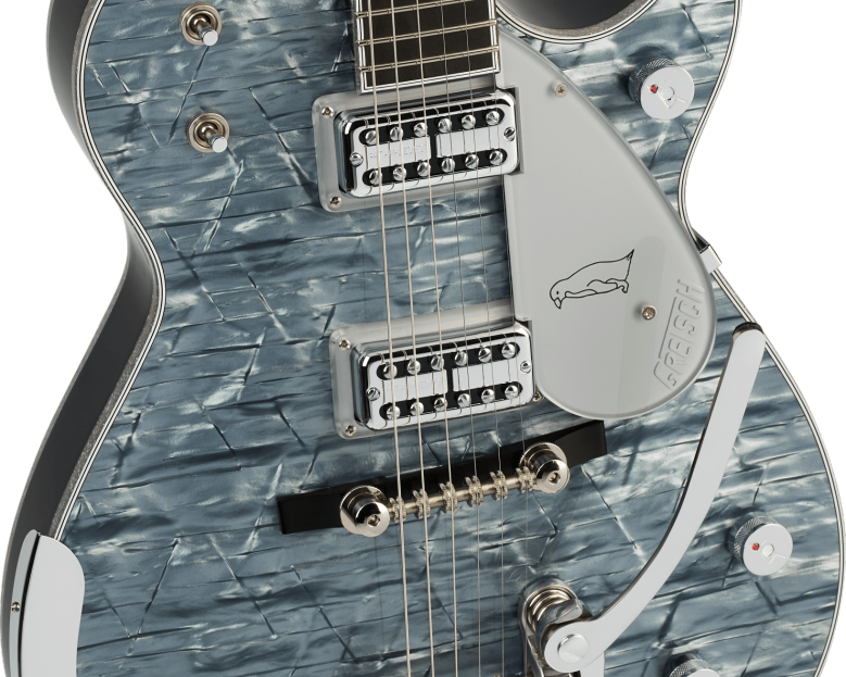 Gretsch G6134T-58 Limited Edition Penguin – klasyka w wykończeniu Light Blue Pearl