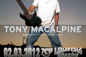 Już za dwa tygodnie Tony MacAlpine w Krakowie