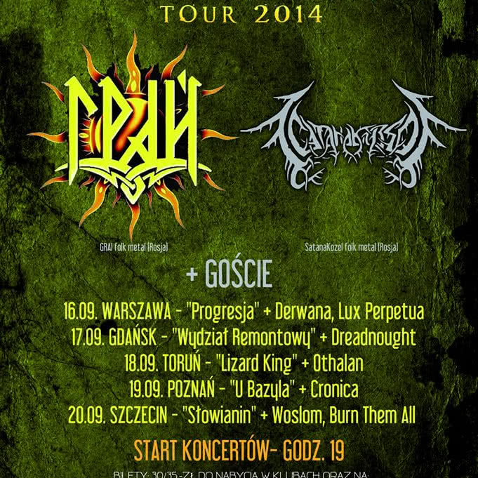 Folk Metal Crusade 2014: Grai & SatanaKozel