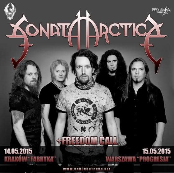 Sonata Arctica w maju w Polsce