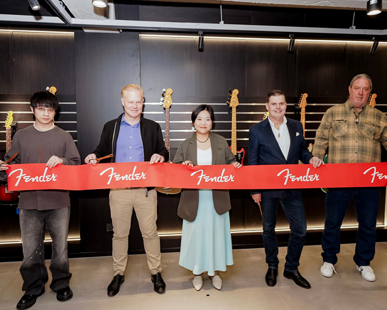 Fender otworzył Artist Showroom w Szanghaju