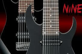 9-strunowe Ibanezy RG 