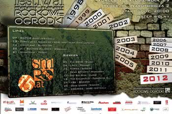 Już wkrótce Rockowe Ogródki Płock 2012 