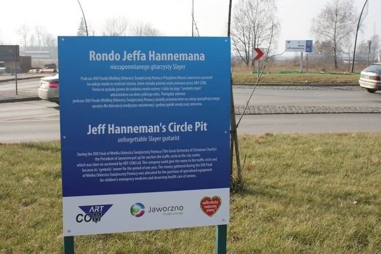Petycja dotycząca ronda im. Jeffa Hannemana w Jaworznie