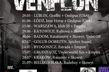 Skowyt, Venflon, Empire razem w trasie