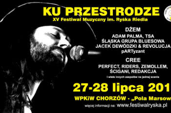 Ku przestrodze - XV Festiwal im. Ryśka Riedla już za 2 dni!